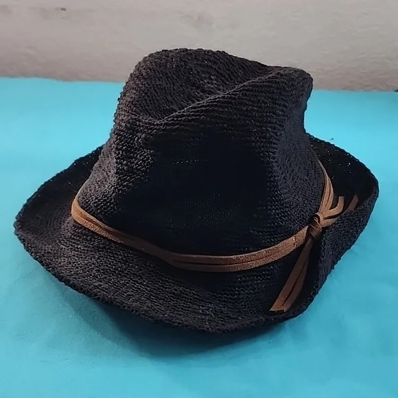 Apt. 9 | Accessories | Apt 9 Black Fedora Hat With Tan  display picture 2